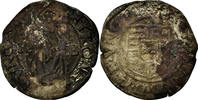Ungarn Denarius Münze, S+, Silber -