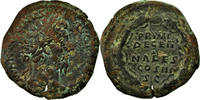 Sesterz Münze, Marcus Aurelius, Roma, S+, Kupfer, RIC:1003 -