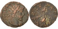 Antoninianus Münze, Tetricus I, SS, Billon, Cohen:154 -