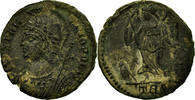Nummus Münze, Constantinople, City Commemoratives, Trier, S+, Kupfer -