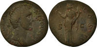 Dupondius Münze, Antoninus Pius, Roma, S, Kupfer, Cohen:415 -