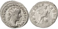 Antoninianus Münze, Gordian III, SS, Billon, Cohen:314 -