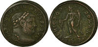 Follis Münze, Maximianus, Thessalonica, SS, Kupfer, RIC:19b -