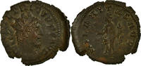 Antoninianus Münze, Tetricus I, Trier or Koln, SS+, Billon, RIC:80 -