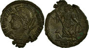 Nummus Münze, Constantinople, City Commemoratives, Trier, SS, Kupfer -