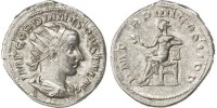 Antoninianus Münze, Gordian III, SS+, Billon, Cohen:272 -