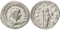 Antoninianus Münze, Gordian III, SS+, Billon, Cohen:71 -