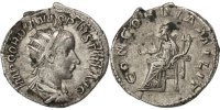 Antoninianus Münze, Gordian III, SS+, Billon, Cohen:50 -