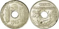 Frankreich 25 Centimes Münze, ESSAI, VZ+, Nickel, Gadoury:73.2 -