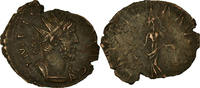Antoninianus Münze, Tetricus I, Trier or Koln, SS, Billon, RIC:88 -