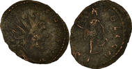 Antoninianus Münze, Tetricus I, Trier or Koln, Rare, S, Billon -