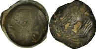 Bronze Æ Münze, Carnutes, Rare, S+, Bronze, Latour:6147 -