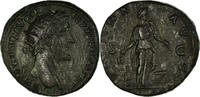 Dupondius Münze, Antoninus Pius, Rome, SS, Bronze, RIC:656 -