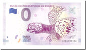 Monaco Tourist Banknote - 0 Euro 98/ Monaco - Musée Océanographique de -