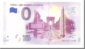 Frankreich Tourist Banknote - 0 Euro 75/ Paris - Avenue des Champs-Elysées - -