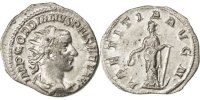 Antoninianus Münze, Gordian III, SS+, Billon, Cohen:121 -