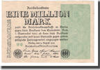 Deutschland 1 Million Mark Geldschein, 1923-08-09, KM:102a, VZ -