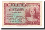 Spanien 10 Pesetas Geldschein, KM:86a, SS -