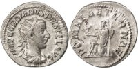Antoninianus Münze, Gordian III, SS+, Billon, Cohen:314 -