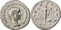 Antoninianus Münze, Gordian III, SS+, Billon, Cohen:357 -