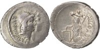 Denarius Münze, Cordia, SS, Silber, Babelon:1 -