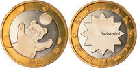 Schweiz Medaille Swissmint, Jeu de Monnaies Baby, Roland Hirter, STGL -