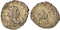 Antoninianus Münze, Valerian II, SS, Billon, Cohen:26 -