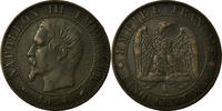 Frankreich 5 Centimes Münze, Napoleon III, Napoléon III, Paris, SS -