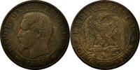 Frankreich 5 Centimes Münze, Napoleon III, Napoléon III, Paris, S+ -