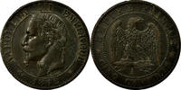 Frankreich 5 Centimes Münze, Napoleon III, Napoléon III, Paris, SS -