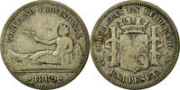 Spanien Peseta Münze, Provisional Government, Madrid, SGE+, Silber -
