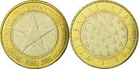 Slowenien 3 Euro VZ+, Bi-Metallic, KM:81 -
