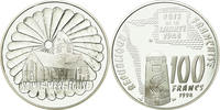 Frankreich 100 Francs Münze, STGL, Silber, KM:1043, Gadoury:C85 -