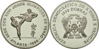 SAINT THOMAS & PRINCE ISLAND 1000 Dobras Münze, UNZ, Copper-nickel -