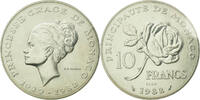 Monaco 10 Francs Münze, ESSAI, STGL, Silber, KM:E73 -