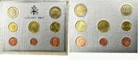 Vatikan Set 1 ct. - 2 Euro John Paul II, BU, Rome, STGL -