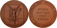 Griechenland Medaille Medal, Sports & leisure, VZ, Bronze