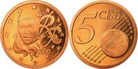 Frankreich 5 Euro Cent BE, STGL, Copper Plated Steel, KM:1284 -