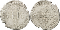 Frankreich Demi Gros de Nesle Münze, Paris, S+, Silber, Sombart:4458. -