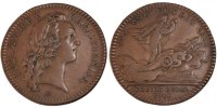 Frankreich betaalpenning 1741 Token, Royal, SS, Kupfer, Feuardent:2055