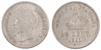 Frankreich 20 Centimes Münze, Napoleon III, Napoléon III, Paris, SS+ -