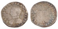 Frankreich Teston Münze, Bayonne, S+, Silber, Duplessy:1069 -