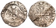 Frankreich Blanc à la couronne 1483-1498 Charles VIII l'Affable