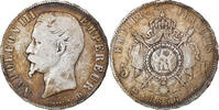 Frankreich 5 Francs Münze, Napoleon III, Napoléon III, Lyon, S -