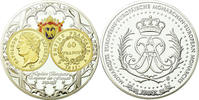 Frankreich Medaille Monarques Européens, Napoléon Bonaparte, STGL -