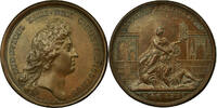 Frankreich Medaille Louis XIV, Agrandissement de Paris, Kupfer, Mauger -