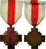 Frankreich Medaille Croix Rouge, Excellent Quality, Silvered bronze, 38 -
