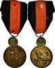 Belgien Medaille Bataille de l'Yser, Excellent Quality, Vloors, Bronze -