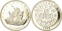 Deutschland Medaille 10 Euro Europa, STGL, Copper Plated Silver -