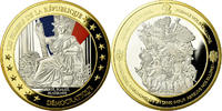 Frankreich Medaille Les Piliers de la République, Démocratique, STGL -